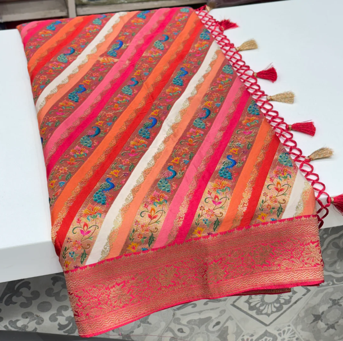 Banarasi Rangkat (Silk) Saree